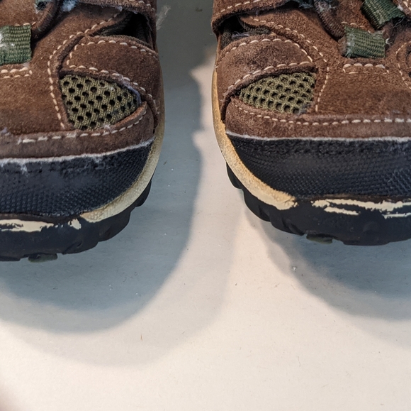 Timberland Toddler brown/olive green fisherman / water shoe.  size:. 11 - Picture 3 of 16